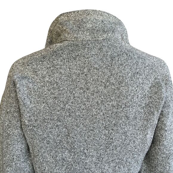 Patagonia Better Sweater Fleece Jacket Womens Size M 1/4 Zip Birch White Hiking - Picture 8 of 16